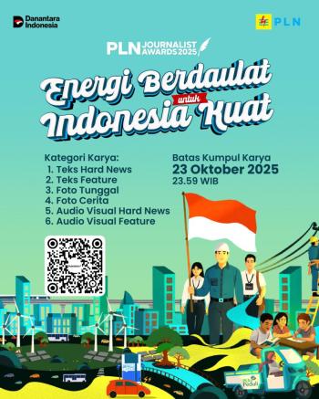 Ajang PLN Journalist Awards 2025 Dibuka, Apresiasi untuk Pewarta Penggerak Literasi Energi Nasional